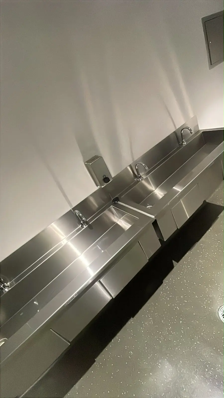 Commercial Washroom Sealing