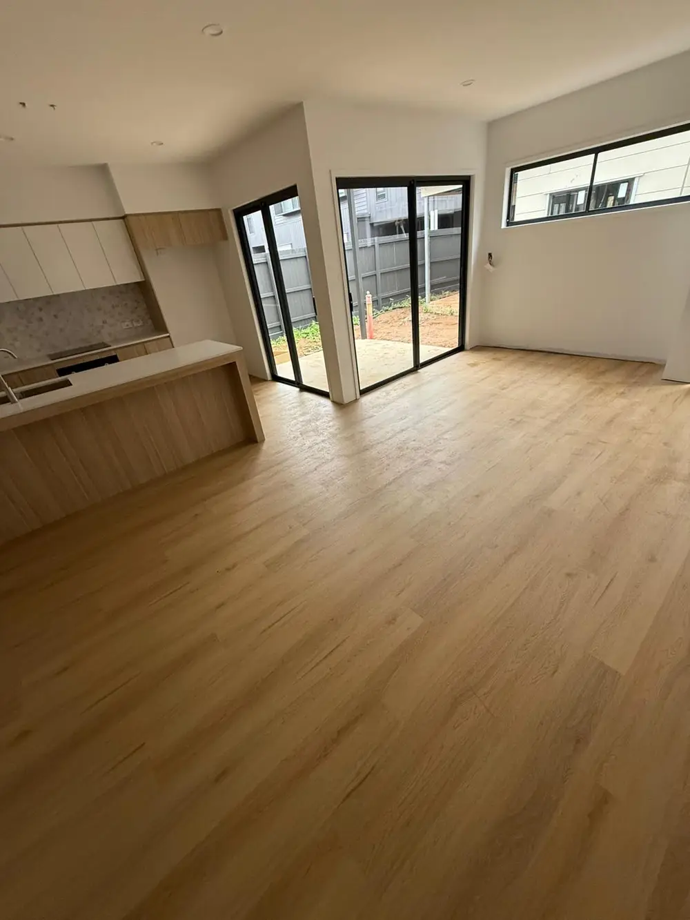 Timber Floor & Kitchen